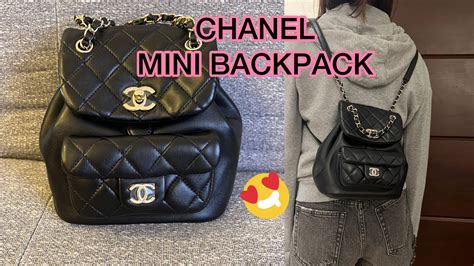 chanel duffle bag nylon|chanel backpack 2022.